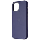 Apple Leather Case For Magsafe for Apple iPhone 12/12 Pro - Deep Violet - Apple - Simple Cell Shop, Free shipping from Maryland!
