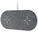 Ventev (20-Watt) Wireless Fast ChargePad Duo for Apple & Samsung - Gray - Ventev - Simple Cell Shop, Free shipping from Maryland!