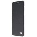 Xqisit Flap Cover Case for Samsung Galaxy A8 (2018) Smartphone - Clear & Black - Xqisit - Simple Cell Shop, Free shipping from Maryland!