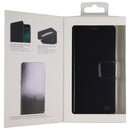 Xqisit Flap Cover Case for Samsung Galaxy A8 (2018) Smartphone - Clear & Black - Xqisit - Simple Cell Shop, Free shipping from Maryland!