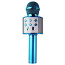 WS-858 Wireless Hand-Held Karaoke Microphone - Blue Chrome - Unbranded - Simple Cell Shop, Free shipping from Maryland!