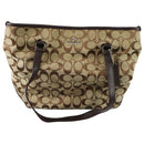 Coach New York Carry Tote Handbag - Light Brown/Brown - Coach - Simple Cell Shop, Free shipping from Maryland!