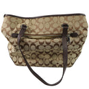 Coach New York Carry Tote Handbag - Light Brown/Brown - Coach - Simple Cell Shop, Free shipping from Maryland!