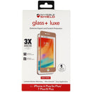 ZAGG (Glass+ Luxe) Glass Protector for iPhone 8 Plus/7 Plus/6s Plus - Gold - Zagg - Simple Cell Shop, Free shipping from Maryland!