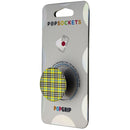 PopSockets PopGrip Expanding Stand and Grip with Swappable Top - Yellow Tartan