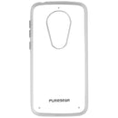 PureGear Slim Shell Series Hard Case for Motorola Moto E5 Play - Clear/Frost - PureGear - Simple Cell Shop, Free shipping from Maryland!