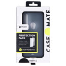 Case-Mate Tough Case + Glass Protector for Moto G Power - Dark Blue Tinted/Black