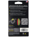 Nite Ize GearTie Reusable Rubber Twist Tie (3-inch) 4 Pack - Multi-Color - Nite Ize - Simple Cell Shop, Free shipping from Maryland!