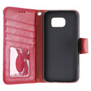 ARAE Leather Wallet Case for Samsung Galaxy S6 Smartphone - Wine Red - ARAE - Simple Cell Shop, Free shipping from Maryland!