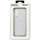 Verizon Case and Blue Light Screen Protector for LG Velvet 5G UW (2 Pk) - Clear