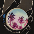 Genuine PopSockets Grip & Stand for Phones and Tablets - White/Palm Trees - PopSockets - Simple Cell Shop, Free shipping from Maryland!
