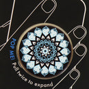 PopSockets: Collapsible Grip & Stand for Phones and Tablets - Peace Mandala Sky - PopSockets - Simple Cell Shop, Free shipping from Maryland!