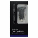 Powerocks Micro-USB Car Charger with Extra USB Port - Black - Powerocks - Simple Cell Shop, Free shipping from Maryland!