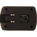 PureGear Universal 17W 3.4A Dual USB Port Wall Charger Charging Adapter - Black