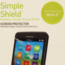 PureGear Simple Shield Screen Protector for Moto E (1st Gen) - Clear - PureGear - Simple Cell Shop, Free shipping from Maryland!