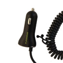 PureGear 4Ft Coiled 15W/3A Vehicle Car Charger for USB-C Type C Devices - Black - PureGear - Simple Cell Shop, Free shipping from Maryland!