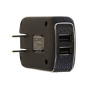PureGear Universal 2A Dual USB Port Wall Charging Adapter Folding Prong - Black - PureGear - Simple Cell Shop, Free shipping from Maryland!