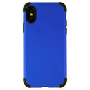 Verizon Rubberized Slim Case for Apple iPhone XS and iPhone X - Blue/Black - Verizon - Simple Cell Shop, Free shipping from Maryland!