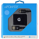 mPower! (3-Foot) Flat USB-A to USB-C Cable + Dual USB 3.4A Wall Charger - Black