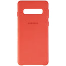Samsung Silicon Cover Case for Galaxy S10 - (EF-PG973) - Orange - Samsung - Simple Cell Shop, Free shipping from Maryland!