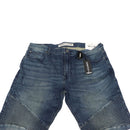 Express Jeans Mens Slim Fit Skinny/Stretch (W34 x L32) - Demin Blue/Blue Stitch - Express - Simple Cell Shop, Free shipping from Maryland!