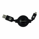 Qmadix (QM - USBMICRO - RET) Charging/Sync Cable for Micro USB Devices - Black - Qmadix - Simple Cell Shop, Free shipping from Maryland!