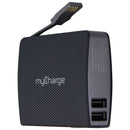myCharge AMPMAX Portable 6,700mAh Dual USB Charger for Smartphones & More - Gray - myCharge - Simple Cell Shop, Free shipping from Maryland!