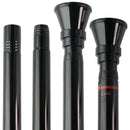 CALCHELE Fully Adjustable Curtain Rod (48-84 inches) with Brackets - Black - CALCHELE - Simple Cell Shop, Free shipping from Maryland!