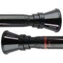 CALCHELE Fully Adjustable Curtain Rod (48-84 inches) with Brackets - Black - CALCHELE - Simple Cell Shop, Free shipping from Maryland!