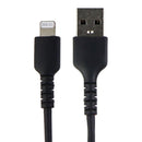 StarTech 3 Foot (1m) Durable USB MFi Certified Cable for iPad/iPhone - Black - StarTech - Simple Cell Shop, Free shipping from Maryland!