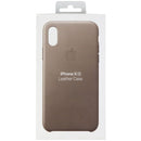 Apple Leather Case for iPhone Xs (5.8 Inch) - MRWL2ZM/A - Taupe - Apple - Simple Cell Shop, Free shipping from Maryland!