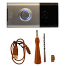 Ring Video Doorbell 720p Wi-Fi Security Camera - Satin Nickel - Ring - Simple Cell Shop, Free shipping from Maryland!