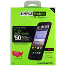 Alcatel RAVEN LTE (5-inch) Smartphone A574BL Simple Mobile Pre-Paid - 16GB/Black - Alcatel - Simple Cell Shop, Free shipping from Maryland!