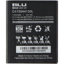 BLU (C615044130L) Lithium-Ion Battery (3.7V/4.81Wh/300mAh) - Black - BLU - Simple Cell Shop, Free shipping from Maryland!