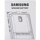 Samsung Genuine Battery for Samsung Galaxy Tab Active3 (5050mAh/19.44Wh/3.85V)