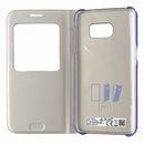 Samsung S-View Flip Cover Case for Samsung Galaxy S7 - Gold / Clear - Samsung - Simple Cell Shop, Free shipping from Maryland!