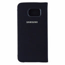 Samsung Wallet Flip Cover for Samsung Galaxy S6 Edge - Black Sapphire Fabric - Samsung - Simple Cell Shop, Free shipping from Maryland!