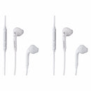 2-pack New Samsung Galaxy S6 Edge, Note 4 Wired Earbuds (EO-EG920LW) - White - Samsung - Simple Cell Shop, Free shipping from Maryland!