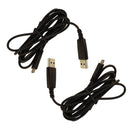 2x Samsung (ECC1DU2BBE) 5Ft Charge/Sync Cable for Micro USB Devices - Black - Samsung - Simple Cell Shop, Free shipping from Maryland!