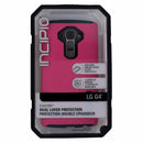 Incipio DualPro Series Case for LG G4 Smartphones - Matte Pink/Charcoal Gray