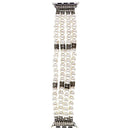Premium Replacement Apple Watch Beaded Band (38mm) - Faux Pearl/Metal - Unbranded - Simple Cell Shop, Free shipping from Maryland!