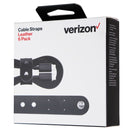 Verizon (6-Pack) of Leather Cable Straps for Cable Management - Black Leather - Verizon - Simple Cell Shop, Free shipping from Maryland!