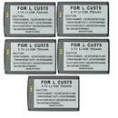 KIT 5x Rechargeable 700mAh 3.7V OEM Battery for LG Trax CU575 - Dark Gray - Unbranded - Simple Cell Shop, Free shipping from Maryland!