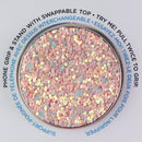 PopSockets PopGrip Premium Swappable Grip for Phones & Tablets - Sparkle Rose