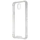 Key Hybrid Shock Absorbent Hard Case LG for Tribute Royal - Clear - Key - Simple Cell Shop, Free shipping from Maryland!