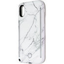 LuMee Duo Selfie LED Case for iPhone XR Smartphone - White Marble - LuMee - Simple Cell Shop, Free shipping from Maryland!