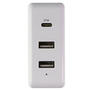 Platinum 65W USB-C Wall Charger with USB-C Cable and 2 USB Ports for MacBook - Platinum - Simple Cell Shop, Free shipping from Maryland!