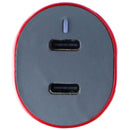 PureGear USB PD Series 36W Dual USB-C Car Charger - Gray / Red - PureGear - Simple Cell Shop, Free shipping from Maryland!
