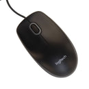 Logitech B100 800dpi Optical Basics 3-button Ambidextrous USB Mouse - Black/Gray - Logitech - Simple Cell Shop, Free shipping from Maryland!