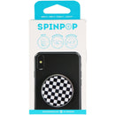 SpinPop Grip, Kickstand, Organizer Novelty Holder - Checker Pattern - SpinPop - Simple Cell Shop, Free shipping from Maryland!